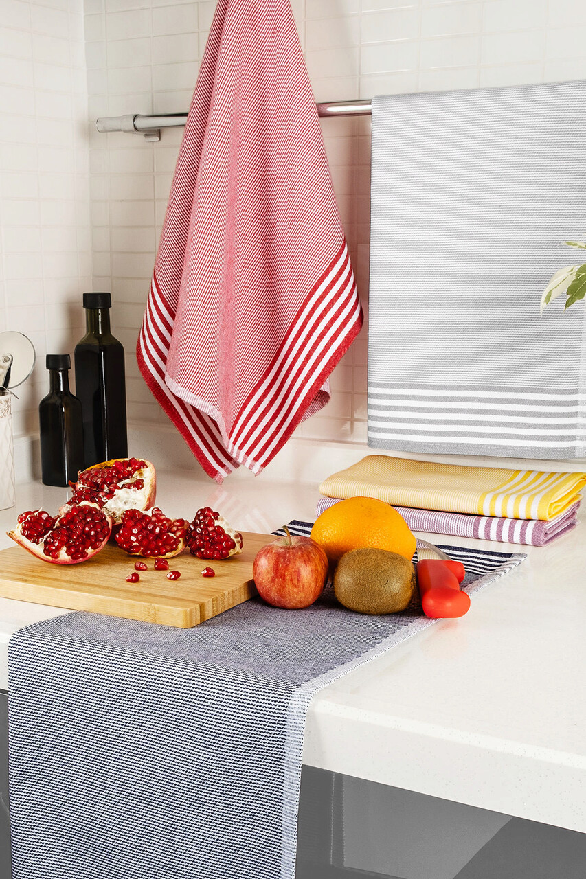 Set prosoape, Hermia, 192DCH1658, 228 g/m², Multicolor - imagine 3